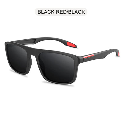 Vintage Square Men Sunglasses Polarized Fashion Black Sun Glasses Male Stylish Driving Shades Sports Eyewear UV400