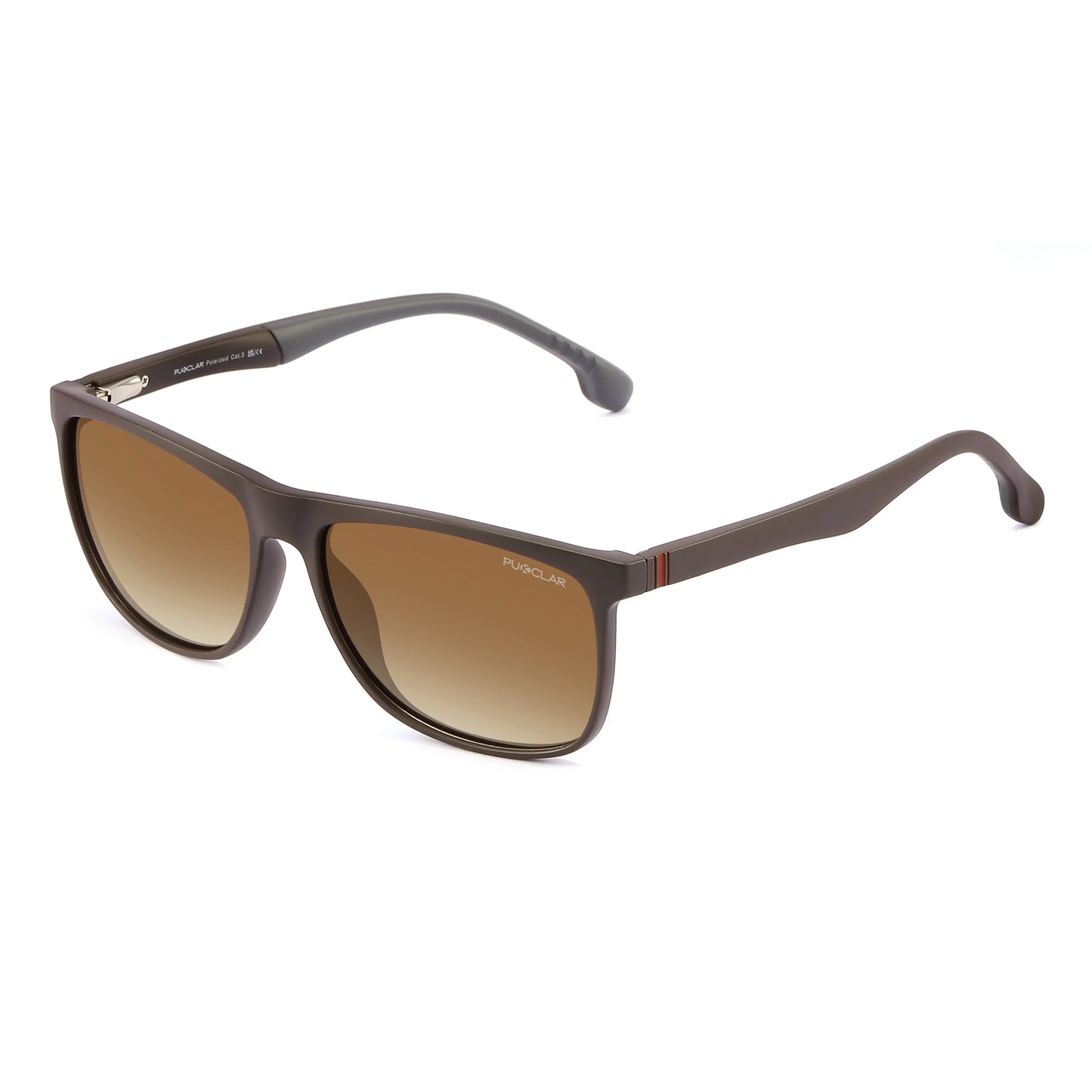 Men'S Polarized Sunglasses TR90 Frame UV400 Sport Sunglasses