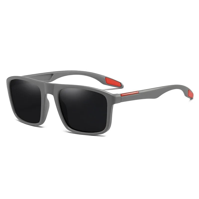 Vintage Square Men Sunglasses Polarized Fashion Black Sun Glasses Male Stylish Driving Shades Sports Eyewear UV400