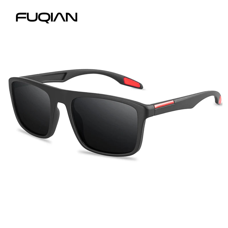 Vintage Square Men Sunglasses Polarized Fashion Black Sun Glasses Male Stylish Driving Shades Sports Eyewear UV400