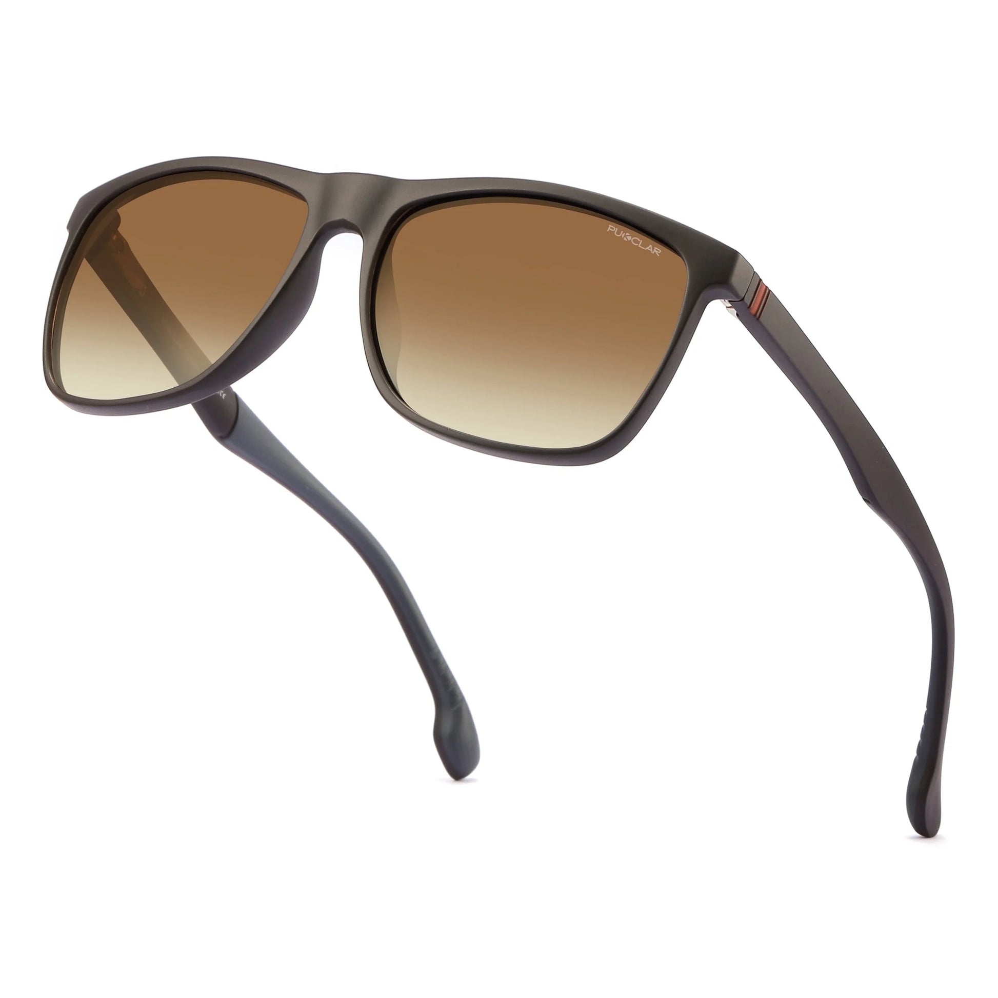 Men'S Polarized Sunglasses TR90 Frame UV400 Sport Sunglasses